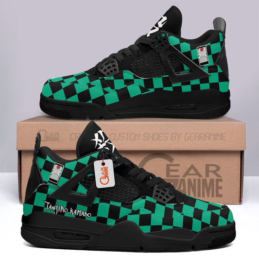 Tanji J4s Sneakers Anime Custom