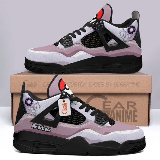Mewtwo Anime Sneakers Custom Personalized Shoes MN2903 - Gear Anime
