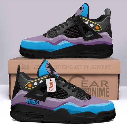 Beerus Anime Sneakers Custom Personalized Shoes MN2903 - Gear Anime