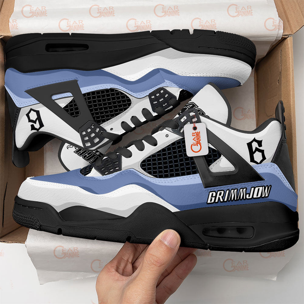 Grimmjow Jaegerjaquez Anime Sneakers Custom Personalized Shoes MN2903 - Gear Anime