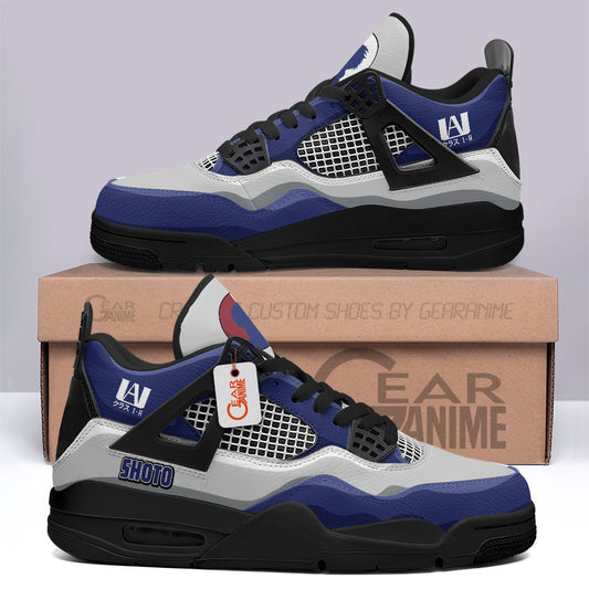 Shoto Todoroki J4 Sneakers MHA Anime Personalized Shoes MN2903 - Gear Anime