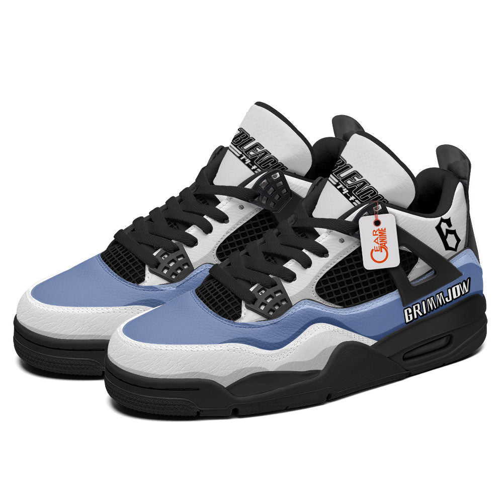 Grimmjow Jaegerjaquez J4s Sneakers Anime Custom