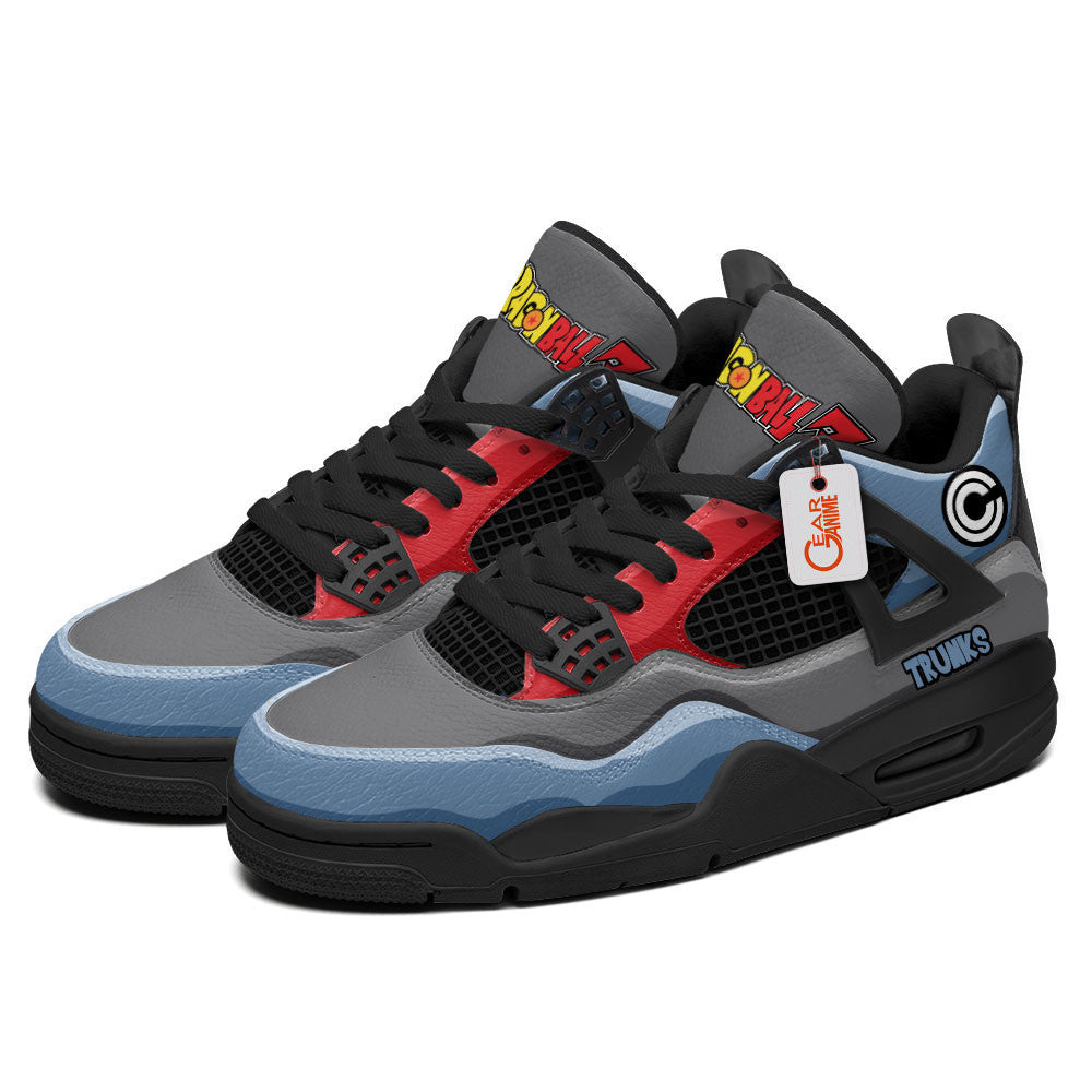 Future Trunks J4 Sneakers - Custom Anime Design