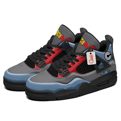 Future Trunks J4 Sneakers - Custom Anime Design
