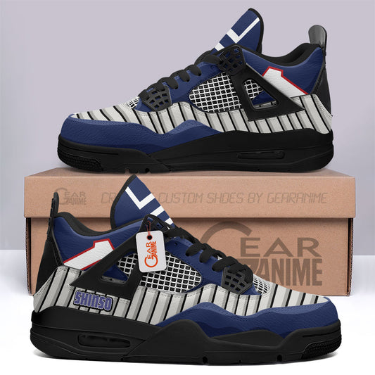 Hitoshi Shinso J4 Sneakers MHA Anime Personalized Shoes MN2903 - Gear Anime