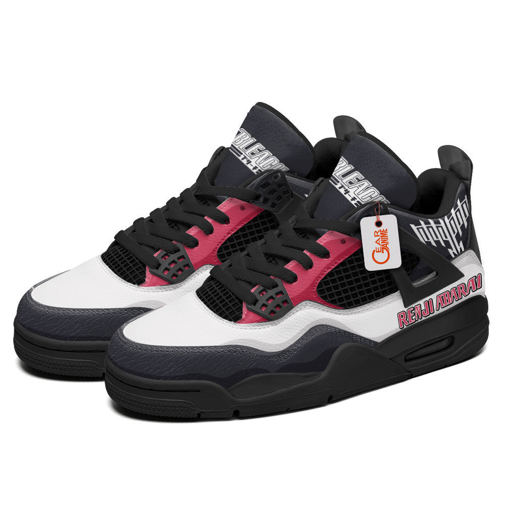 Renji Abarai J4s Sneakers Anime Custom