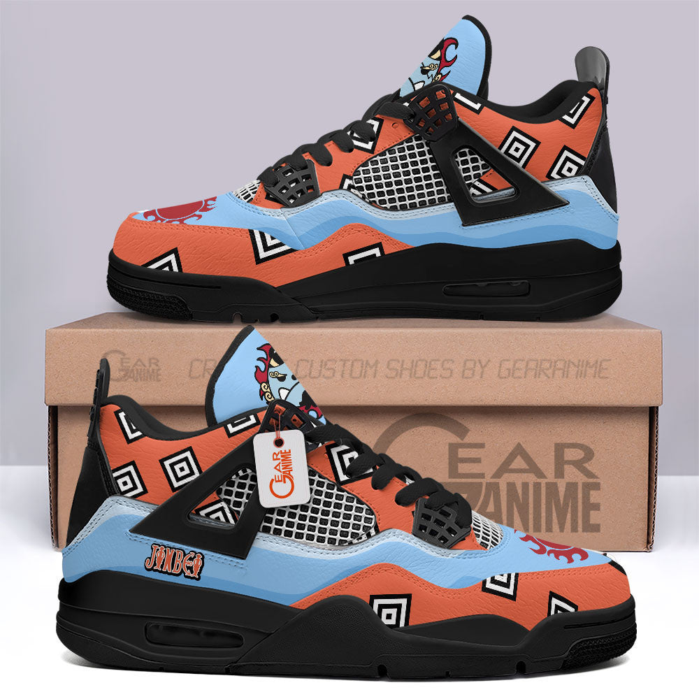 Jinbe J4 Sneakers Anime Personalized Shoes MN2903 - Gear Anime
