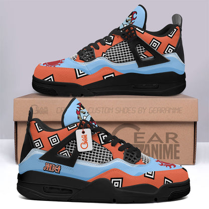 Jinbe J4 Sneakers Anime Personalized Shoes MN2903 - Gear Anime