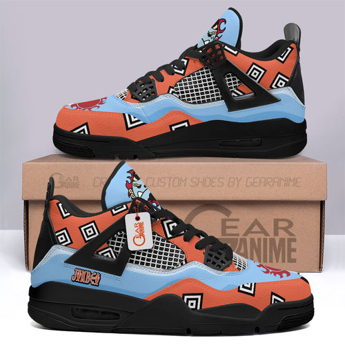 Jinbe J4 Sneakers Anime Personalized Shoes MN2903 - Gear Anime