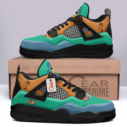 Nami J4 Sneakers Anime Personalized Shoes MN2903 - Gear Anime