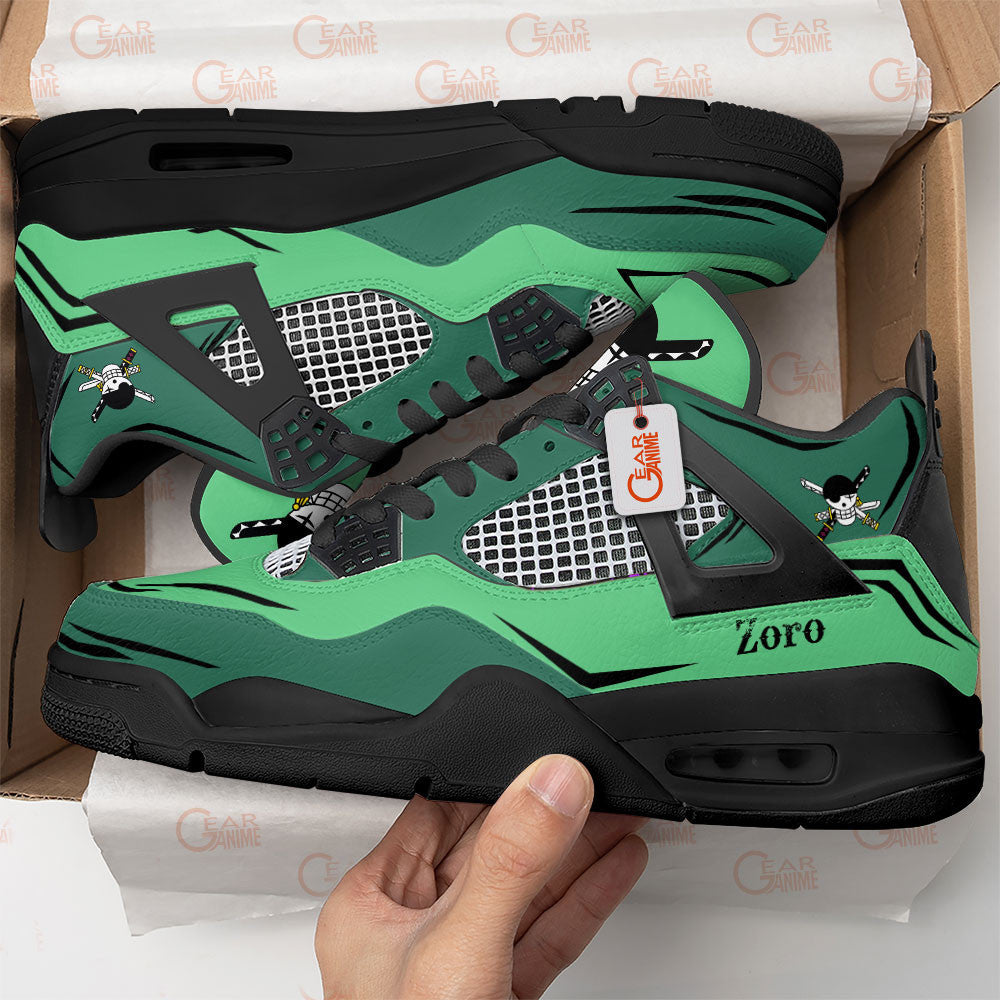 Roronoa Zoro Sneakers Anime Personalized Shoes MV1204 - Gear Anime