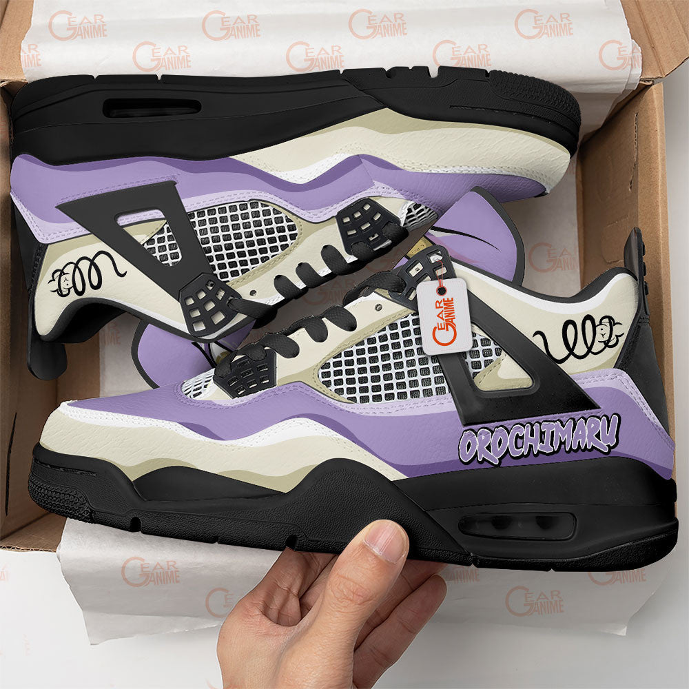Orochimaru J4 Sneakers Personalized Anime Shoes MN2903 - Gear Anime