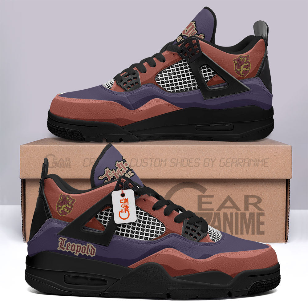 Leopold Vermillion Sneakers Anime Personalized Shoes MN2903 - Gear Anime