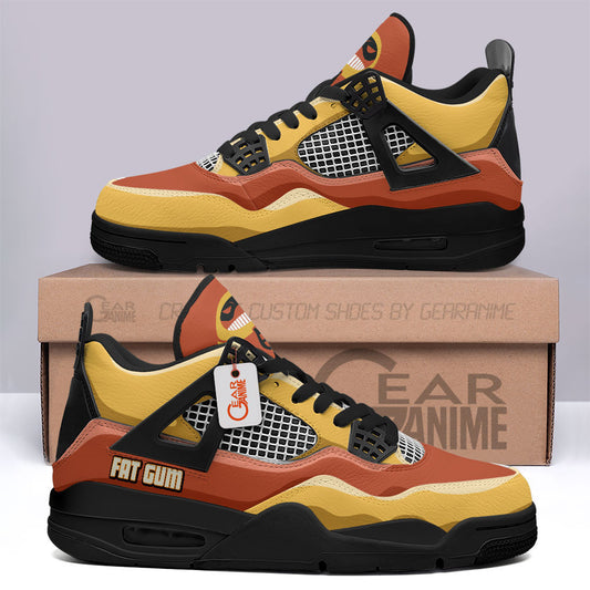 Fat Gum J4 Sneakers MHA Anime Personalized Shoes MN2903 - Gear Anime