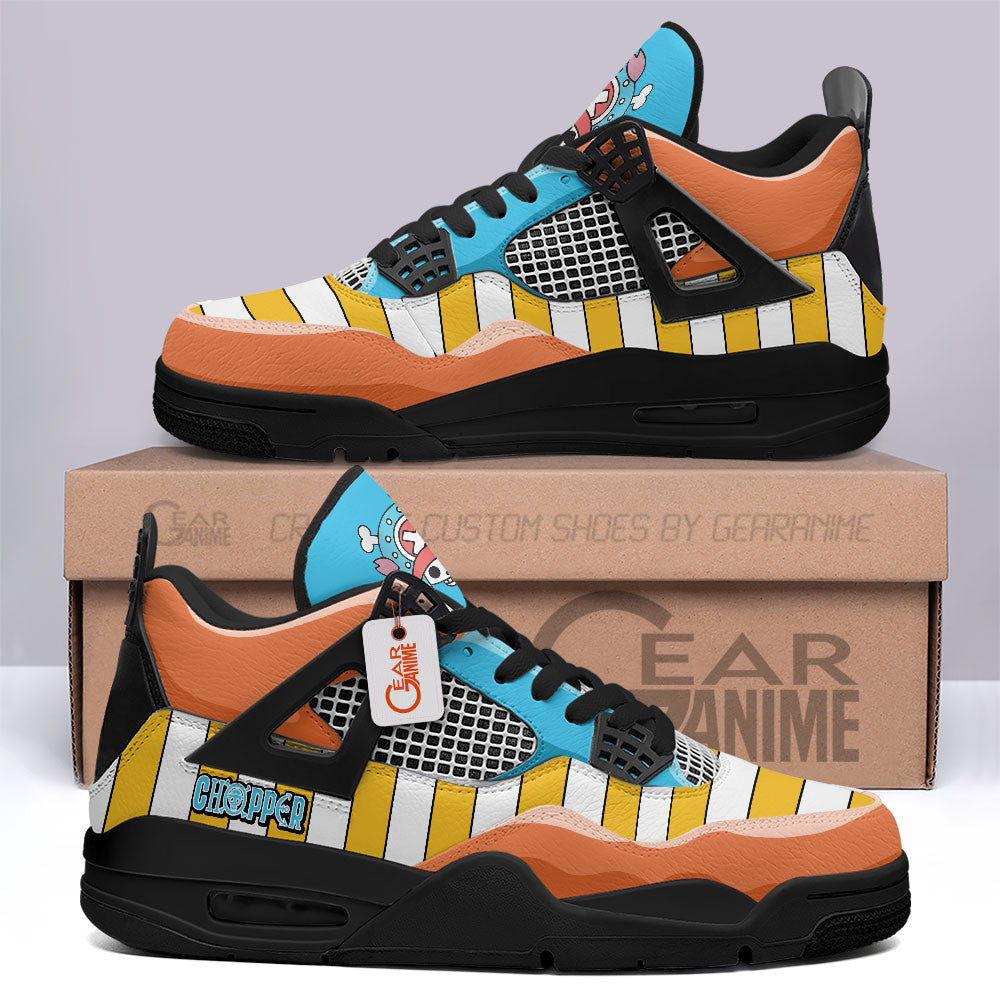 Tony Tony Chopper J4 Sneakers Anime Personalized Shoes MN2903 - Gear Anime
