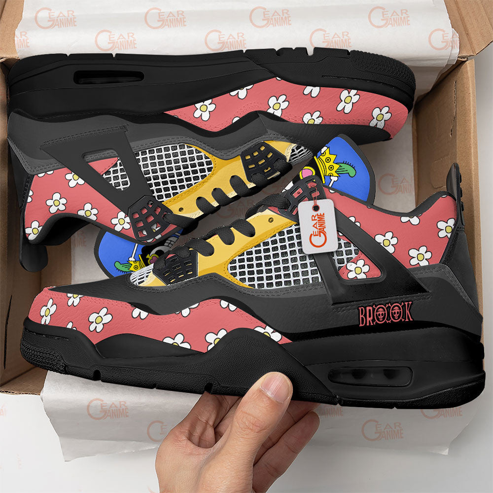 Brook J4 Sneakers Anime Personalized Shoes MN2903 - Gear Anime