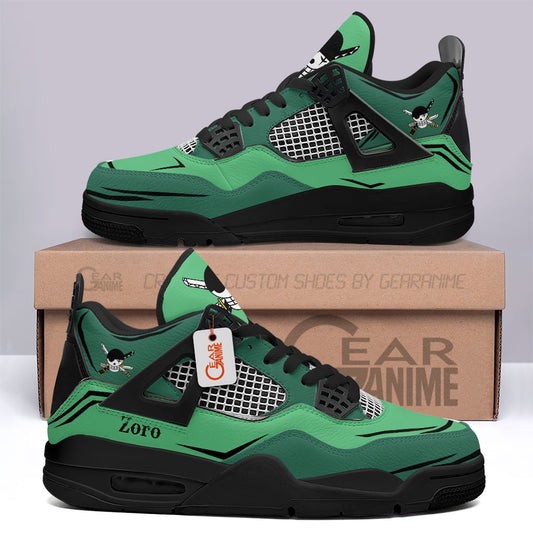 Roronoa Zoro Sneakers Anime Personalized Shoes MV1204 - Gear Anime