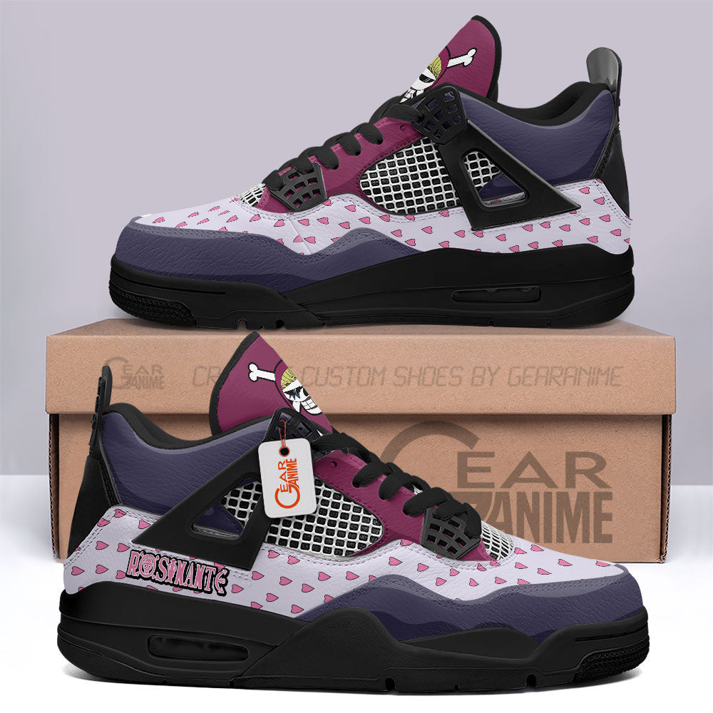 Donquixote Rosinante J4 Sneakers Anime Personalized Shoes MN2903 - Gear Anime
