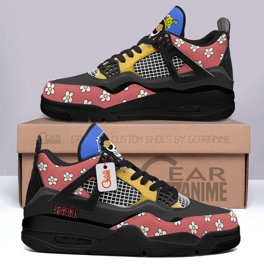 Brook J4 Sneakers Anime Personalized Shoes MN2903 - Gear Anime