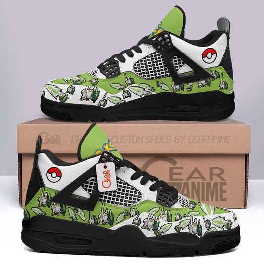 Pokemon Sirfetch'd J4 Sneakers Custom Anime Shoes MN3103 - Gear Anime