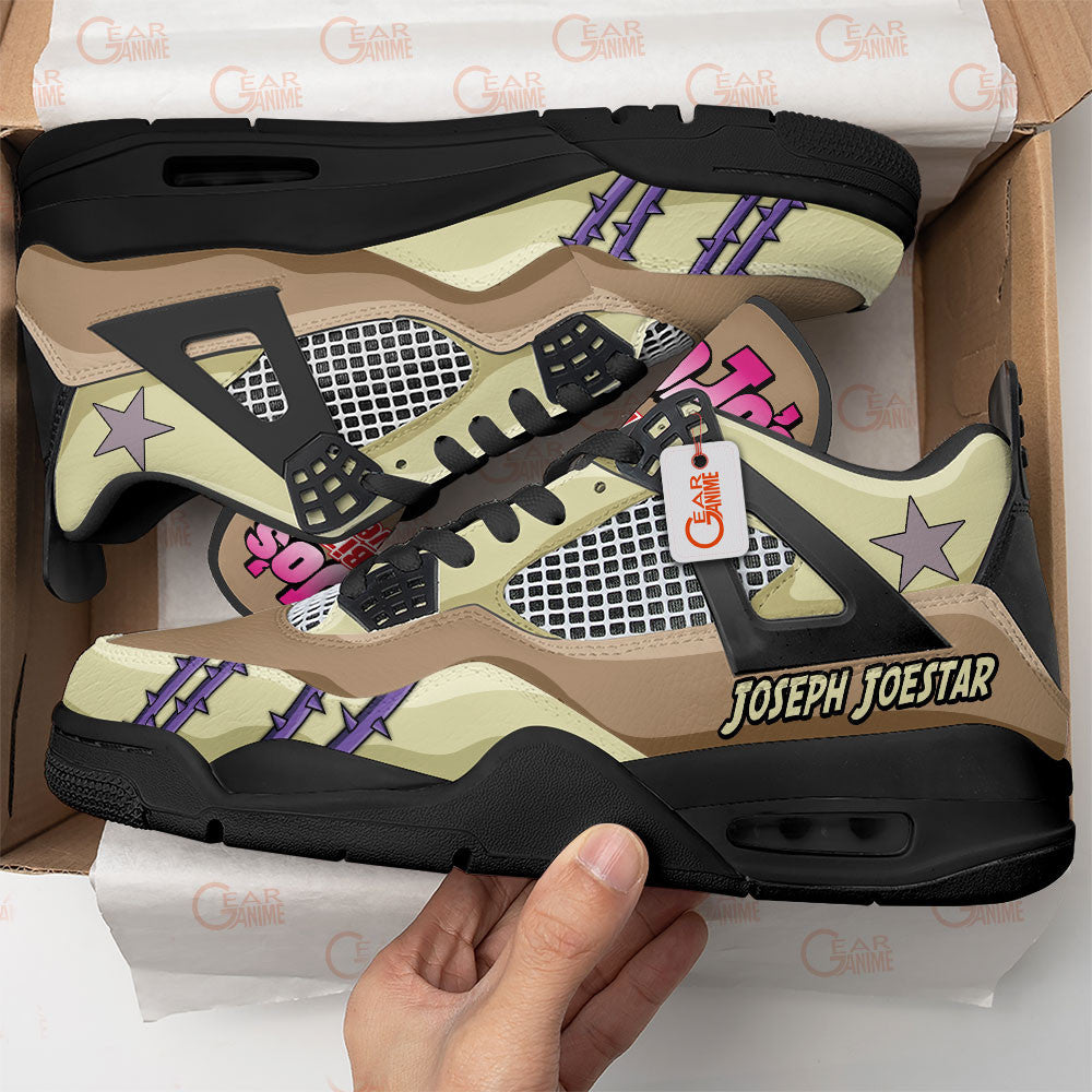 Joseph Joestar Old Sneakers Anime Personalized Shoes MN2903 - Gear Anime