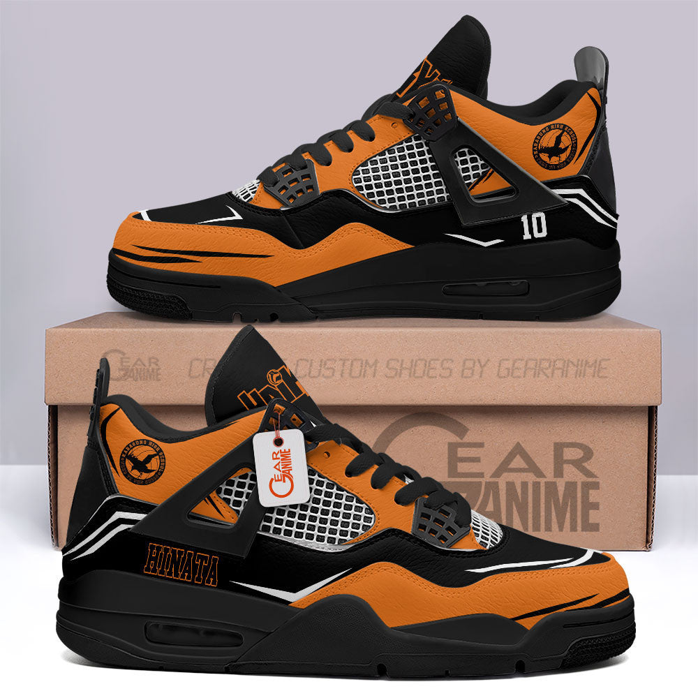 Shoyo Hinata Sneakers Anime Personalized Shoes MV1104 - Gear Anime
