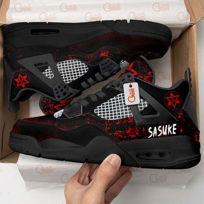 Sasuke Eternal Mangekyo Sharingan Sneakers Anime Personalized Shoes MV1104 - Gear Anime