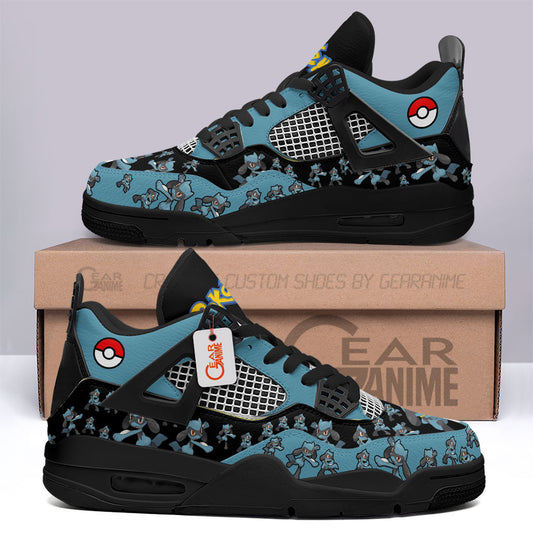 Pokemon Riolu J4 Sneakers Custom Anime Shoes MN3103 - Gear Anime