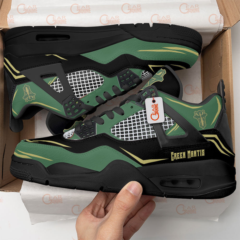 Green Mantis Sneakers Anime Personalized Shoes MV1204 - Gear Anime