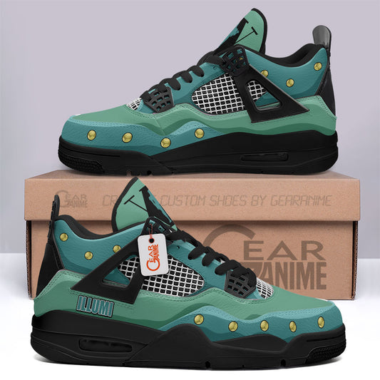 Illumi Zoldyck Sneakers Anime Personalized Shoes MN2903 - Gear Anime
