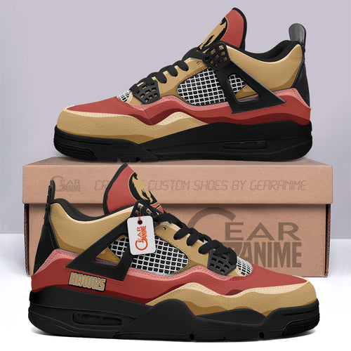 Hawks J4 Sneakers MHA Anime Personalized Shoes MN2903 - Gear Anime
