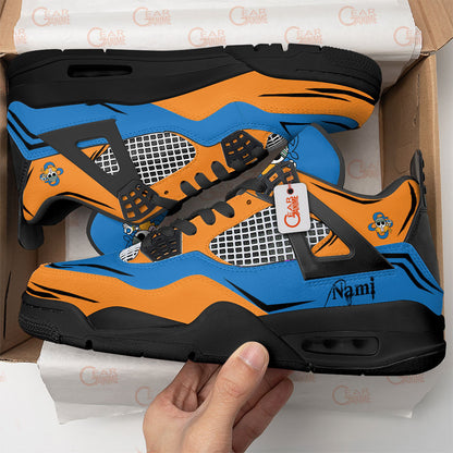 Nami Sneakers Anime Personalized Shoes MV1204 - Gear Anime