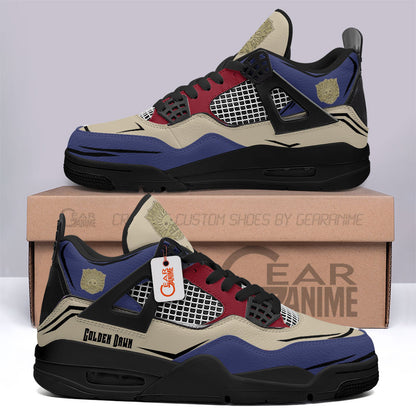 Golden Dawn Sneakers Anime Personalized Shoes MV1204 - Gear Anime