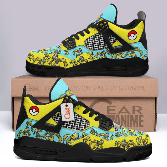 Pokemon Zeraora J4 Sneakers Custom Anime Shoes MN3103 - Gear Anime
