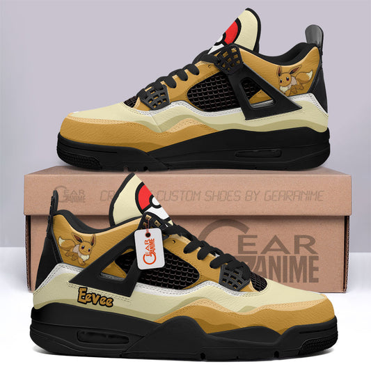 Eevee Anime Sneakers Custom Personalized Shoes MN2903 - Gear Anime