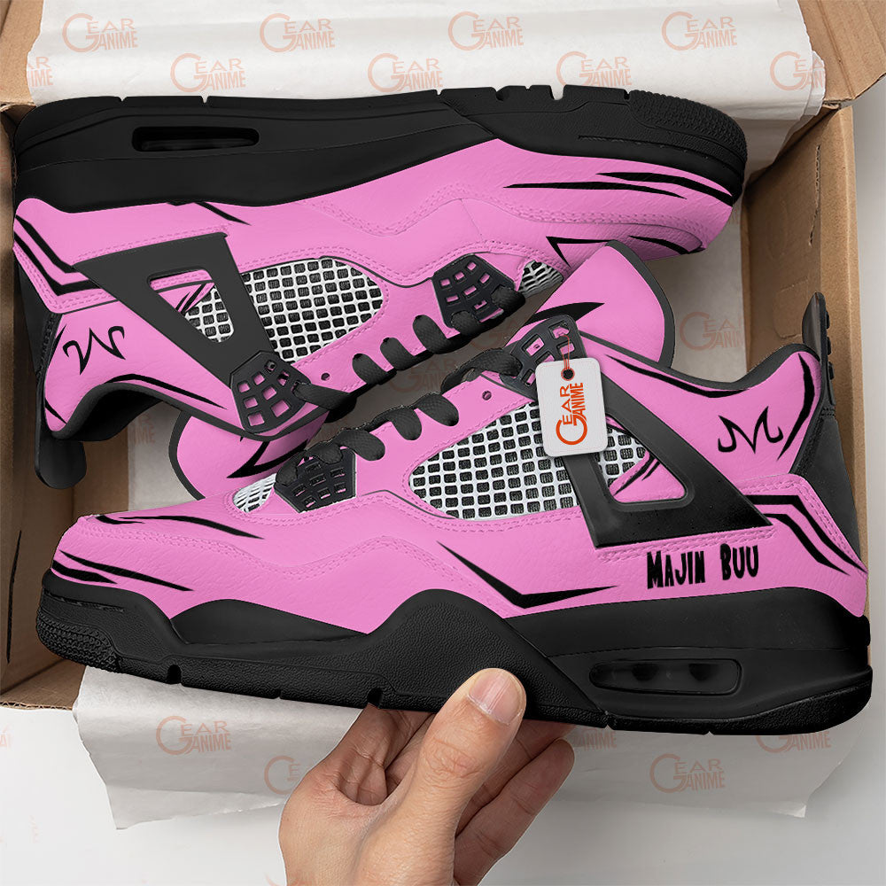 Majin Buu Demon Mark Sneakers Anime Personalized Shoes MV1104 - Gear Anime
