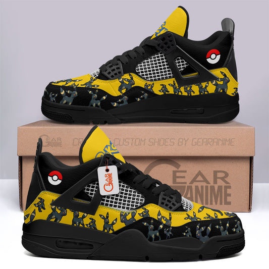 Pokemon Umbreon J4 Sneakers Custom Anime Shoes MN3103 - Gear Anime
