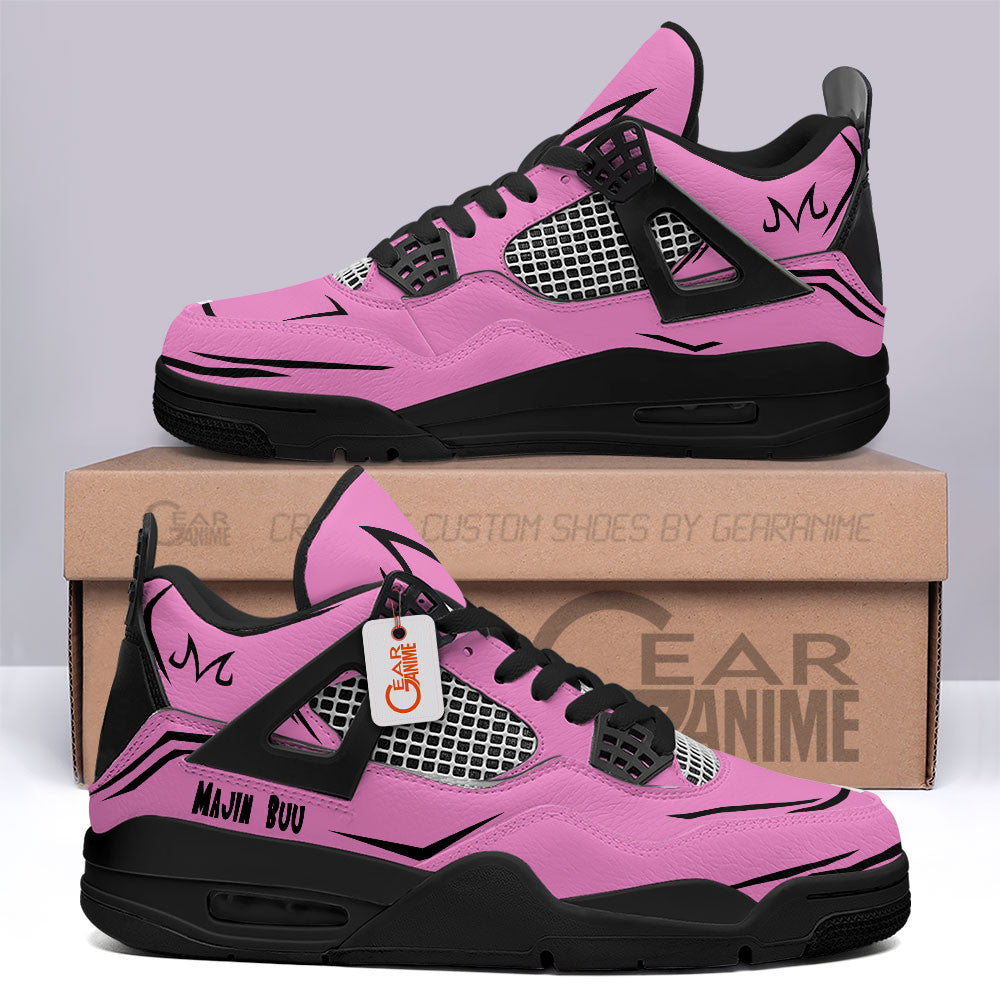 Majin Buu Demon Mark Sneakers Anime Personalized Shoes MV1104 - Gear Anime