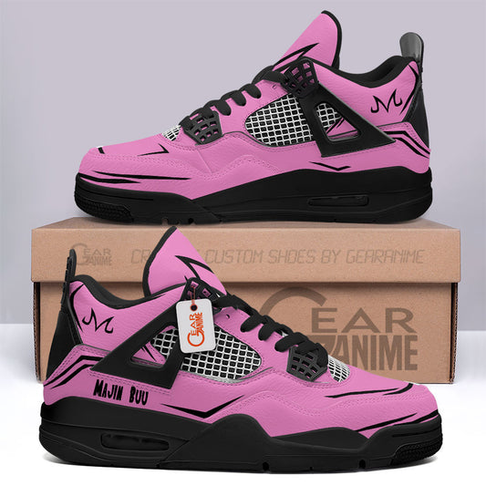 Majin Buu Demon Mark Sneakers Anime Personalized Shoes MV1104 - Gear Anime