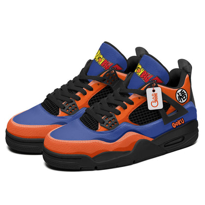 Goku J4 Sneakers - Custom Anime Design