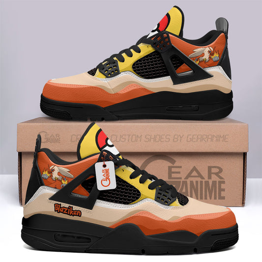 Blaziken Anime Sneakers Custom Personalized Shoes MN2903 - Gear Anime