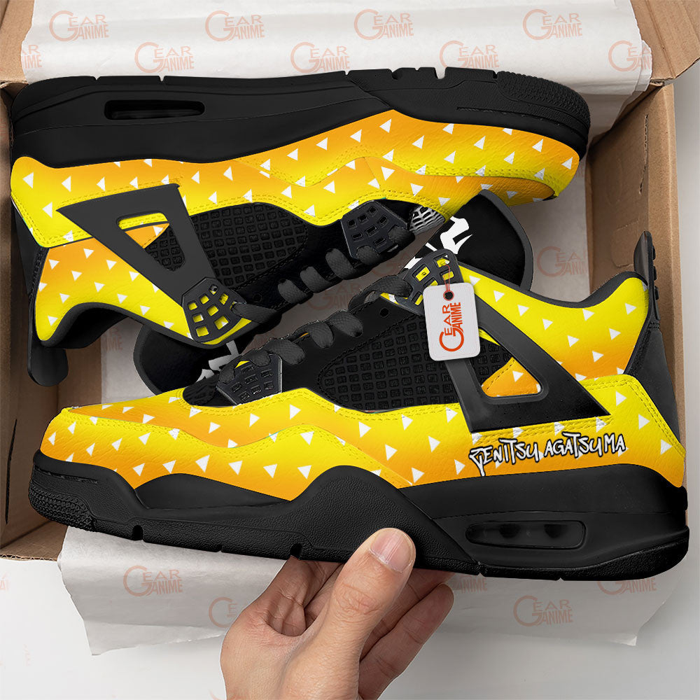 Zenitsu Sneakers Anime Personalized Shoes MV2404 - Gear Anime