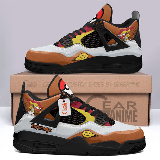 Infernape Anime Sneakers Custom Personalized Shoes MN2903 - Gear Anime