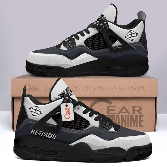 Kenpachi Zaraki Anime Sneakers Custom Personalized Shoes MN2903 - Gear Anime