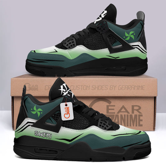 Sanemi Shinazugawa Sneakers Anime Personalized Shoes MV2404 - Gear Anime