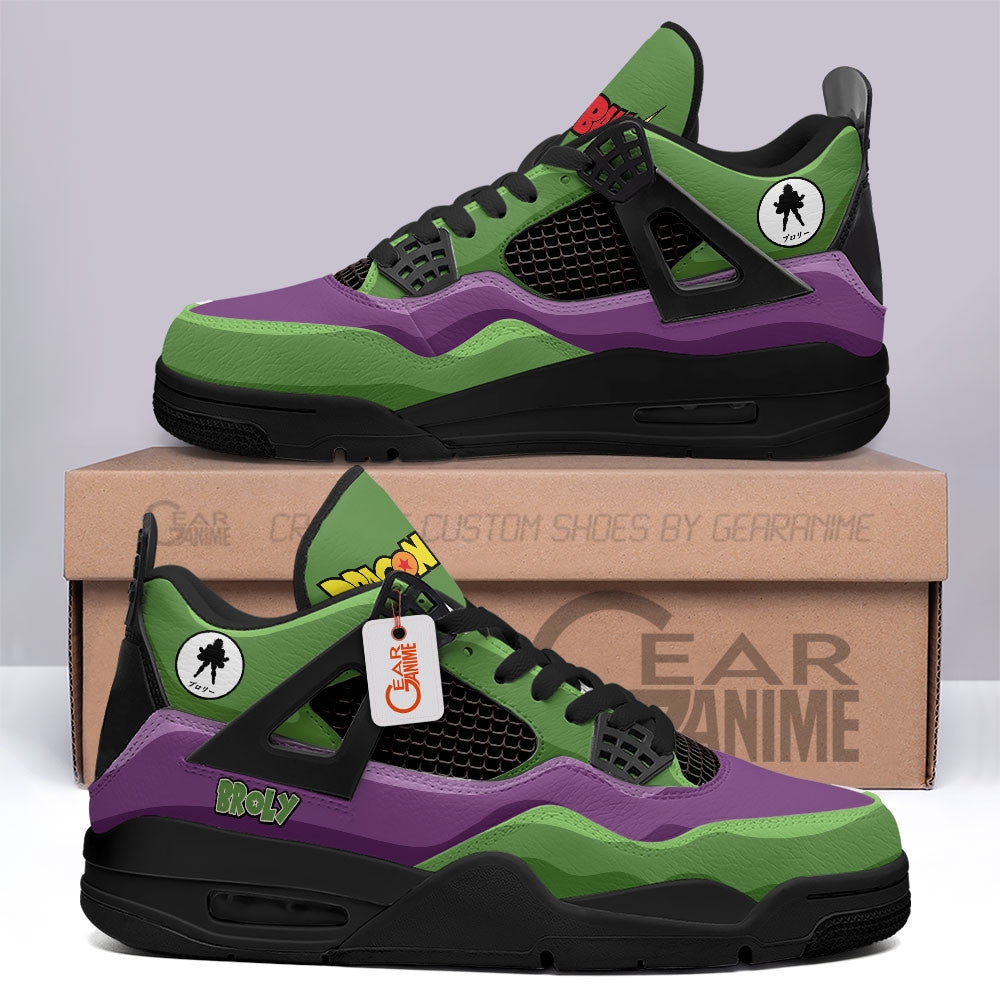 Broly Anime Sneakers Custom Personalized Shoes MN2903 - Gear Anime