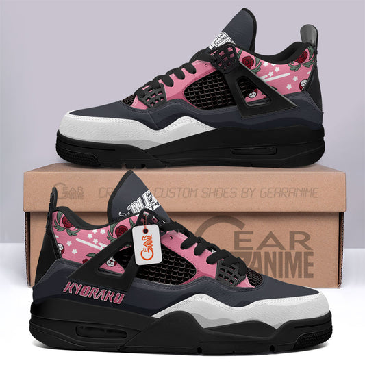 Shunsui Kyoraku Anime Sneakers Custom Personalized Shoes MN2903 - Gear Anime