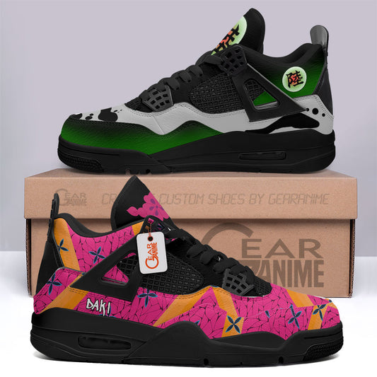 Gyutaro and Daki Sneakers Custom Anime Shoes MN2404 - Gear Anime