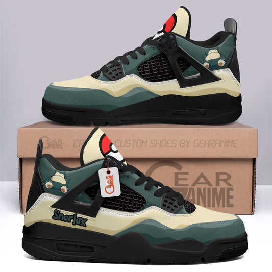 Snorlax Anime Sneakers Custom Personalized Shoes MN2903 - Gear Anime
