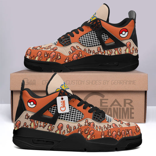 Pokemon Charmander J4 Sneakers Custom Anime Shoes MN3103 - Gear Anime